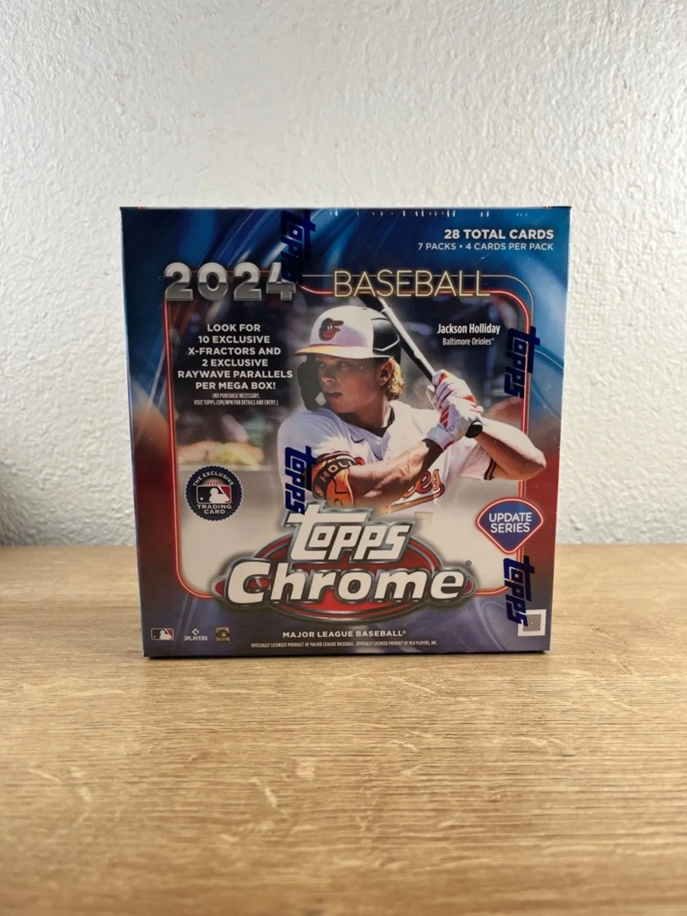 2024 Topps Chrome Update Series MLB Baseball Mega Box NEW SEALED - Picture 2 of 5